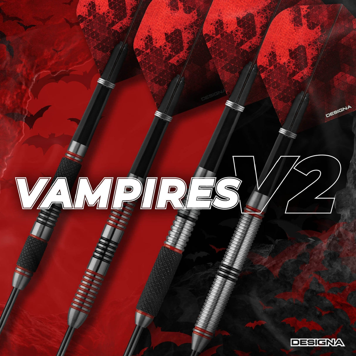 Designa Vampires V2 Darts - Soft Tip - M1