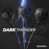 Designa Dark Thunder V2 Darts - Steel Tip - Black