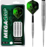 Designa Mega Grip V2 Darts - Steel Tip - M3 24gPERS