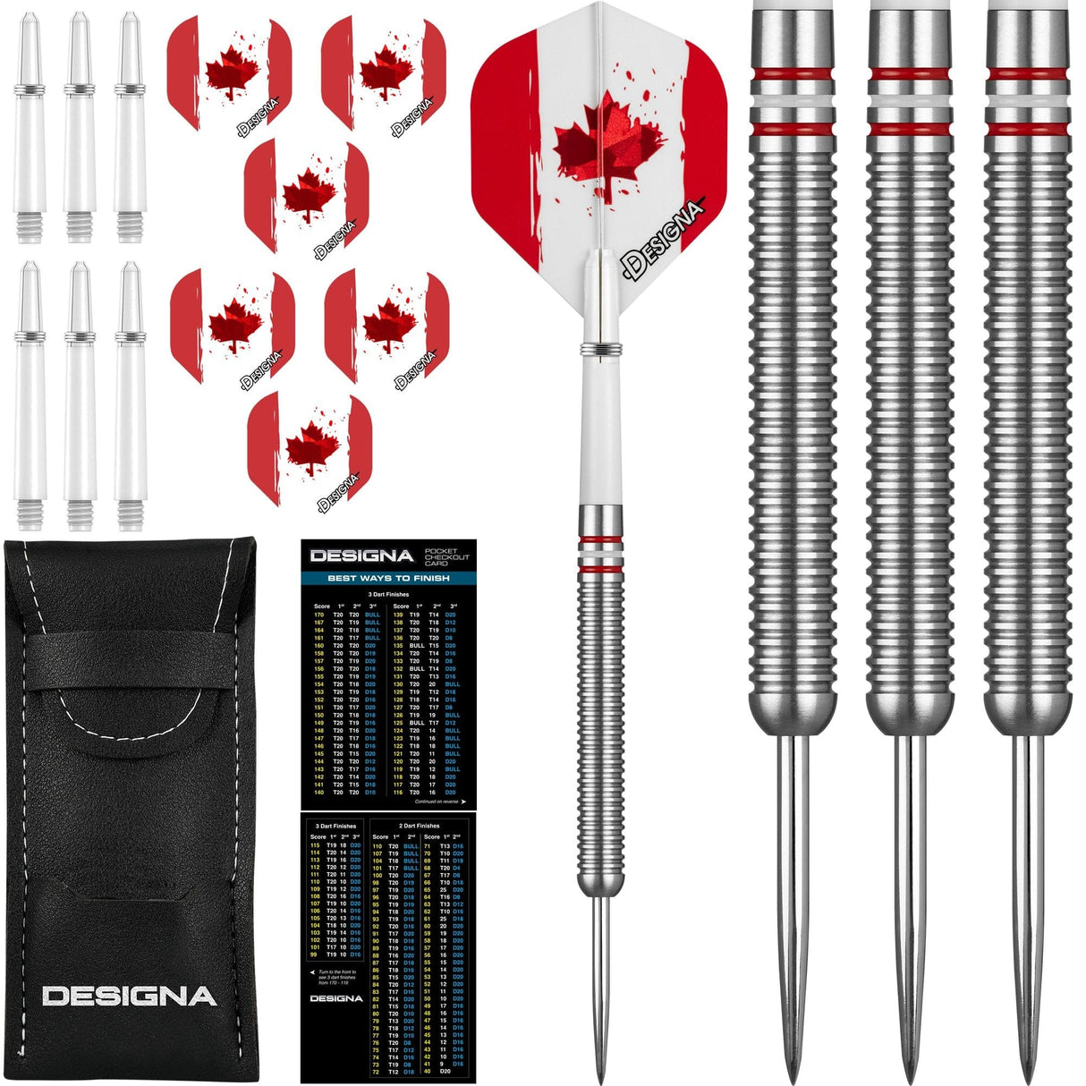 Designa Patriot-X Darts - Steel Tip - Canada 22g