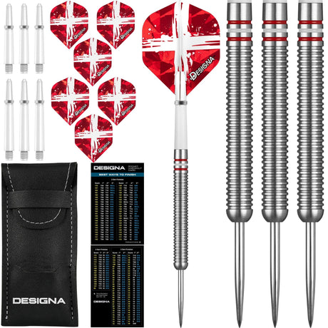 Designa Patriot-X Darts - Steel Tip - Denmark 22g