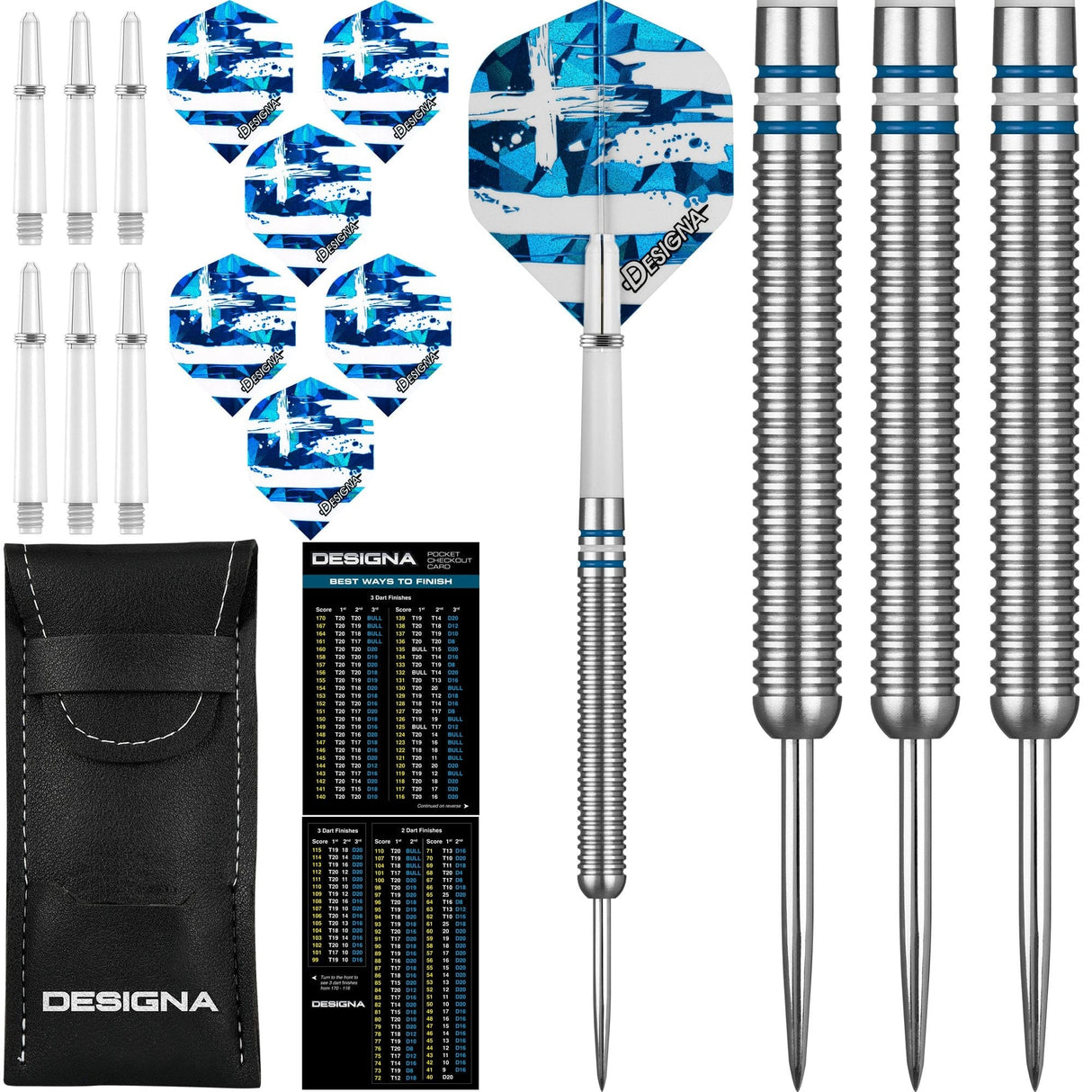 Designa Patriot-X Darts - Steel Tip - Greece 22g