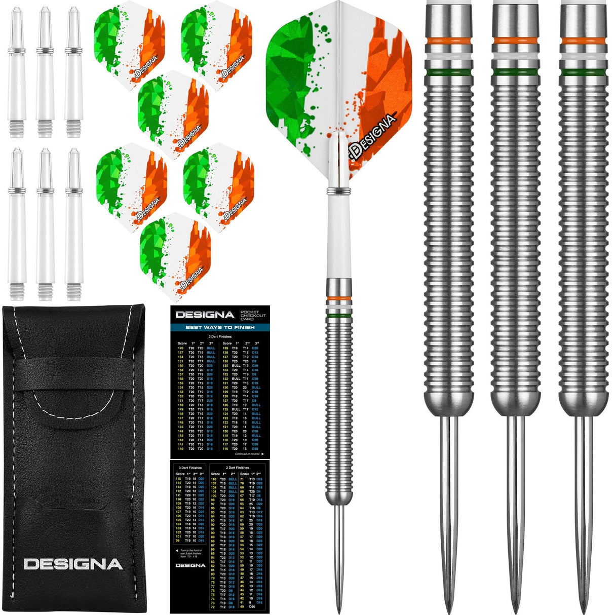 Designa Patriot-X Darts - Steel Tip - Ireland 22g