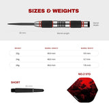 Designa Vampires V2 Darts - Steel Tip - M1