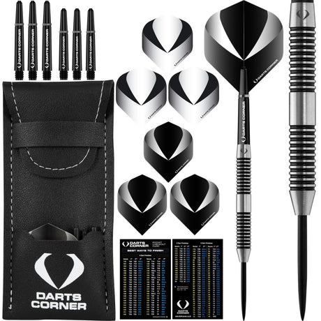 Darts Corner Warfare Darts - Steel Tip - M5 - Black Ring 23gPERS