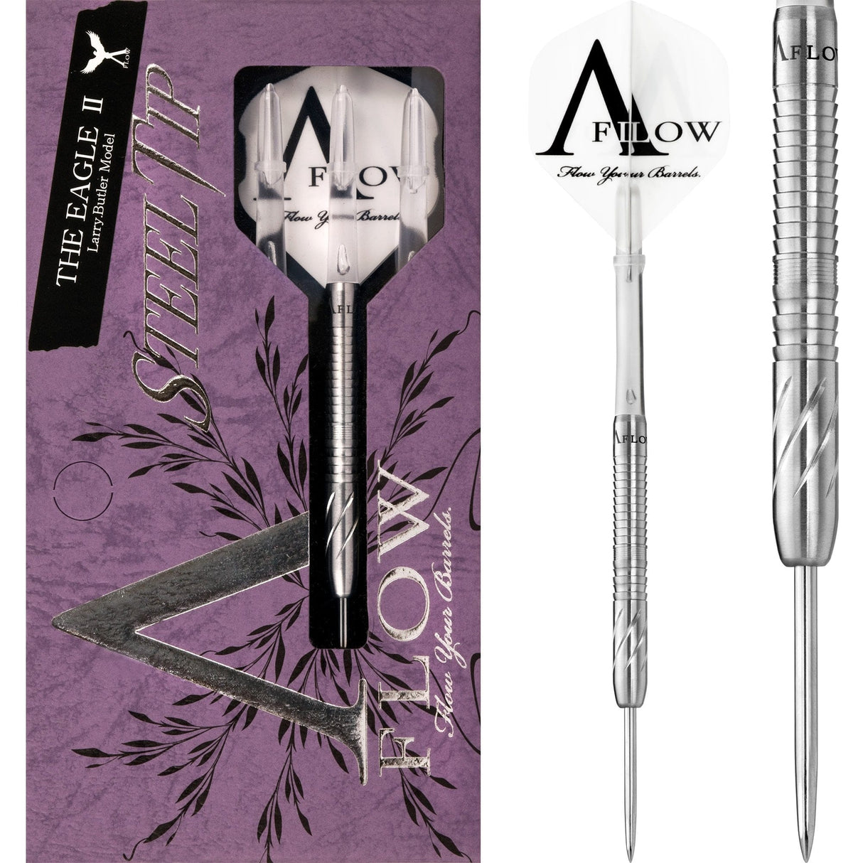 Dynasty Darts - Black Line - Steel Tip - The Eagle II - 24g 24g