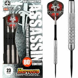 Harrows Assassin Darts - Steel Tip - Std - Knurled - 23g 23gPERS