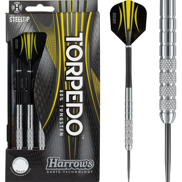 Harrows Torpedo Darts - Steel Tip - Front Knurl 22gPERS