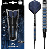 Mission Nightfall Darts - Soft Tip - M2 - Straight Ring 19g