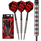 Mission Paradox Darts - Steel Tip - Straight - M1 - Electro Black & Red