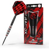 Mission Paradox Darts - Steel Tip - Curved - M2 - Electro Black & Red