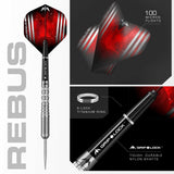 Mission Rebus Darts - Steel Tip - M2 - Front Ring Grip