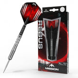 Mission Rebus Darts - Steel Tip - M2 - Front Ring Grip