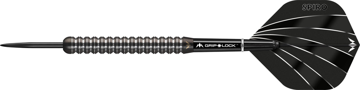 Mission Spiro Darts - Steel Tip - Graphite PVD - M1 - Black