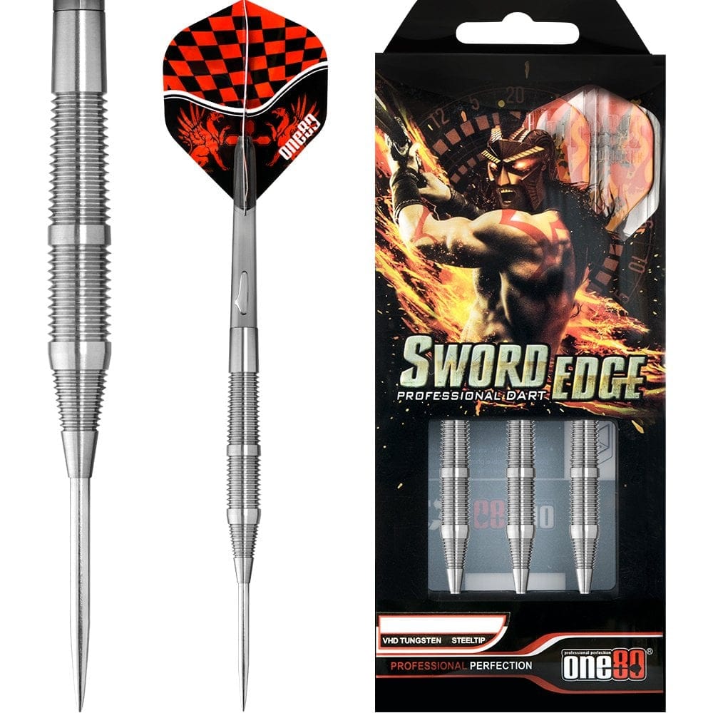 One80 Sword Edge Broadsword Darts - Steel Tip Tungsten - 24g 24gPERS