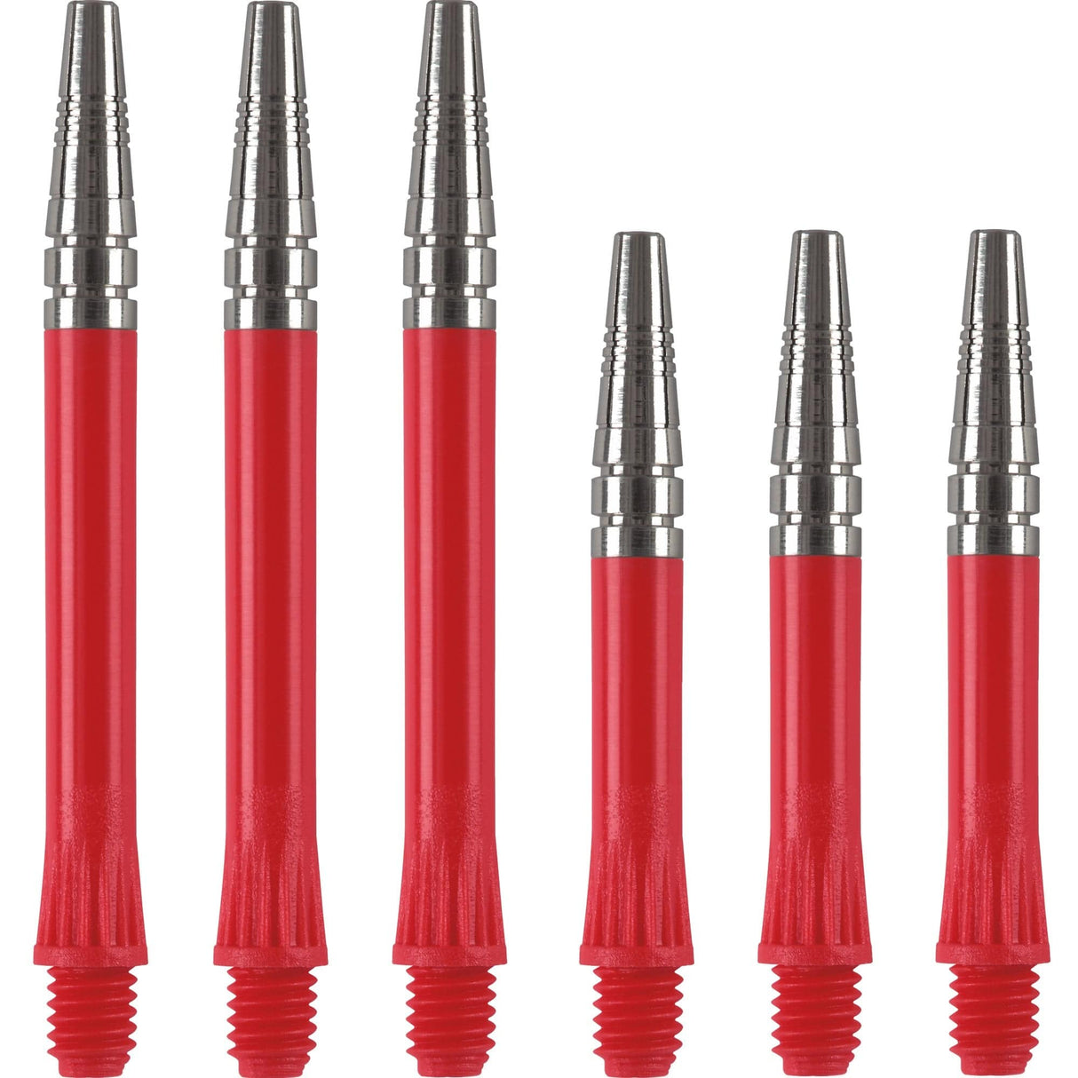 Harrows Alamo Shafts - Nylon Stems - Aluminium Top - Red