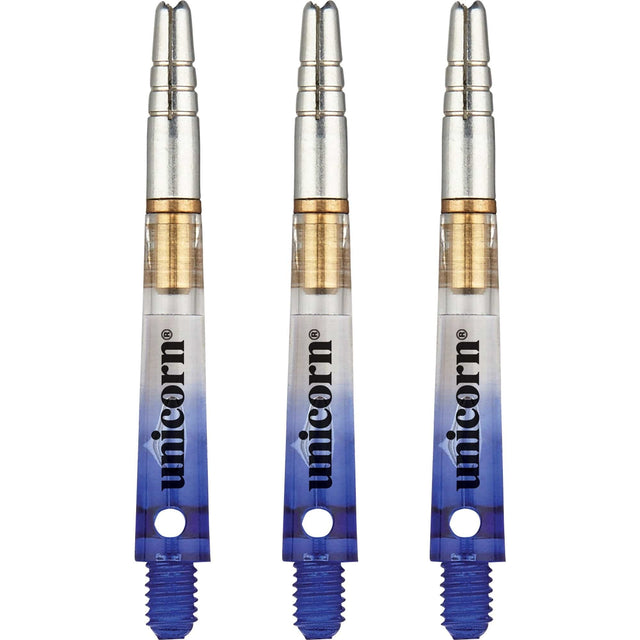 Unicorn Gripper 360 Two Tone Dart Shafts - Gradient Blue Medium