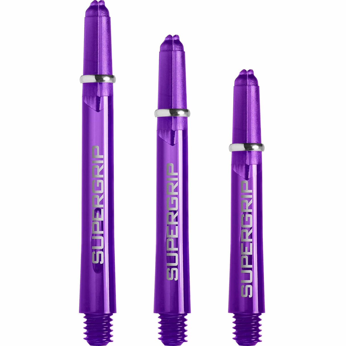 Harrows Supergrip Shafts - Dart Stems - Dark Purple