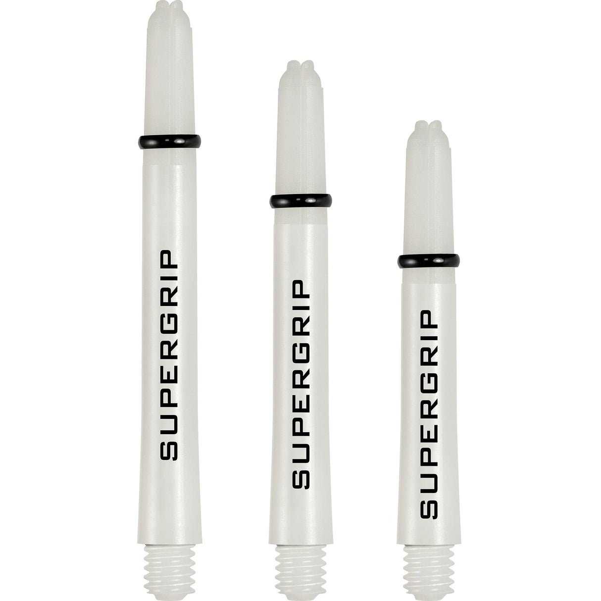 Harrows Supergrip Shafts - Dart Stems - White