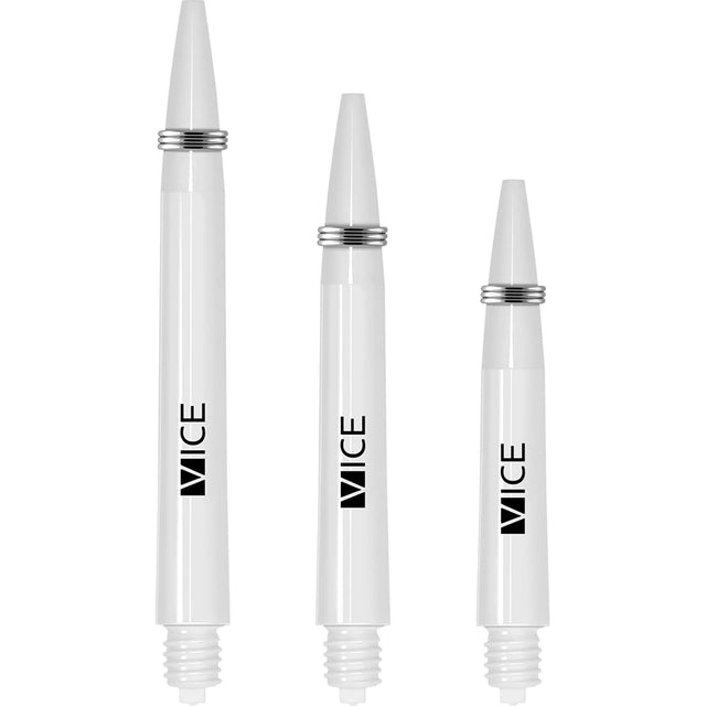 One80 Vice Shafts - Stems with Springs - White