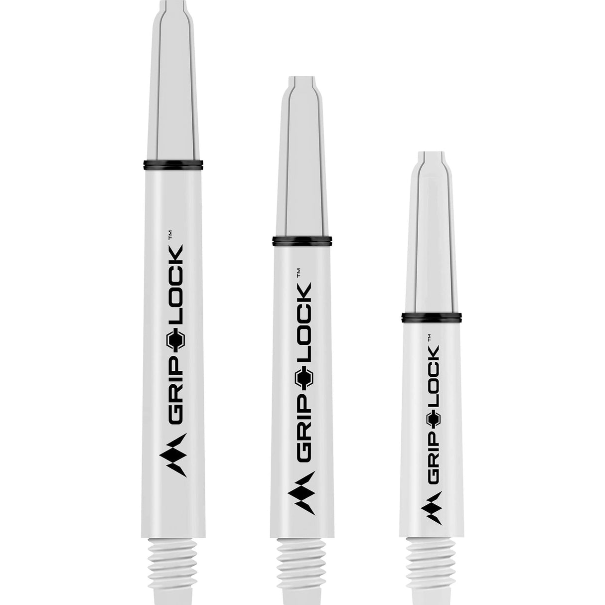 Mission GripLock Shafts - Dart Stems - White