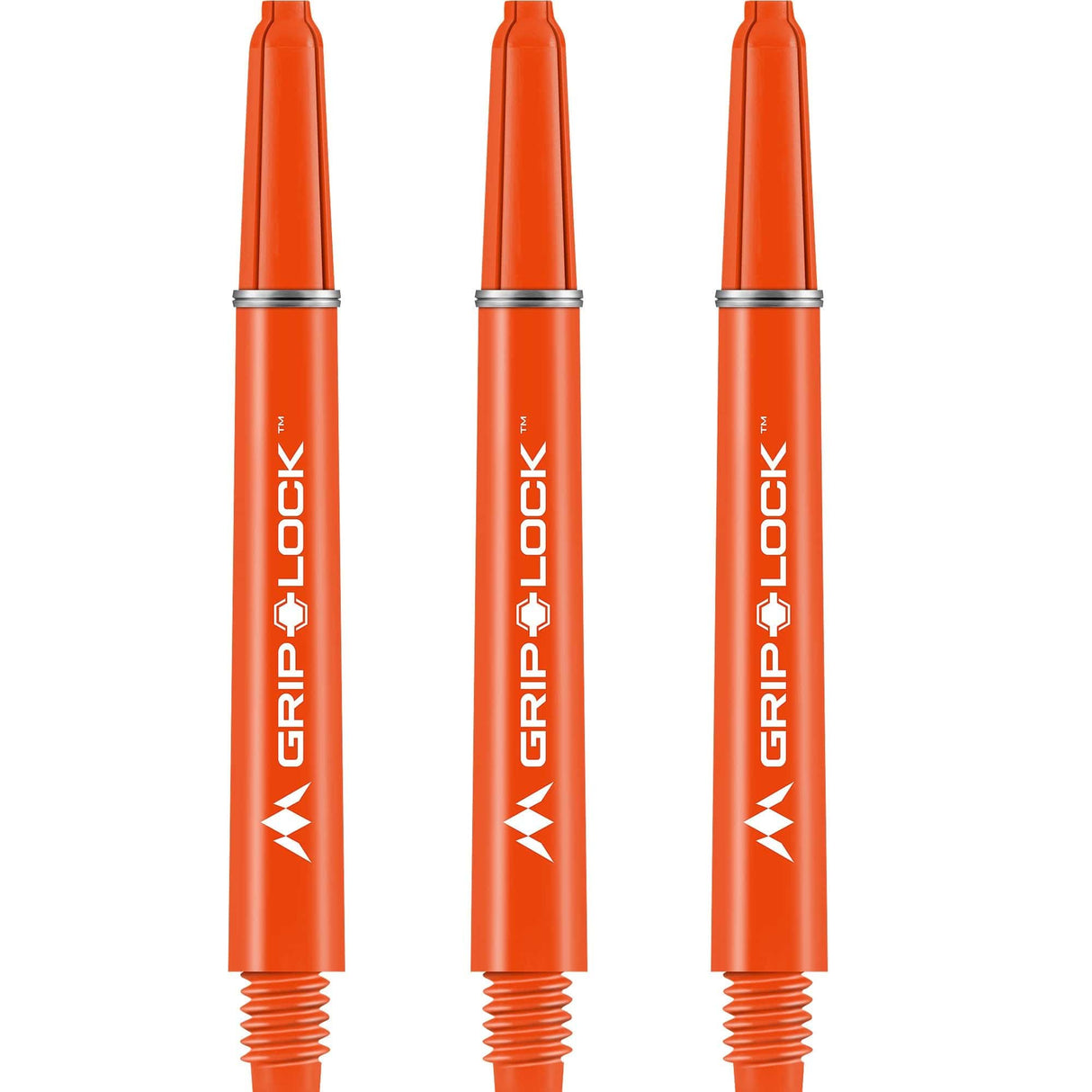 Mission GripLock Shafts - Dart Stems - Orange Medium