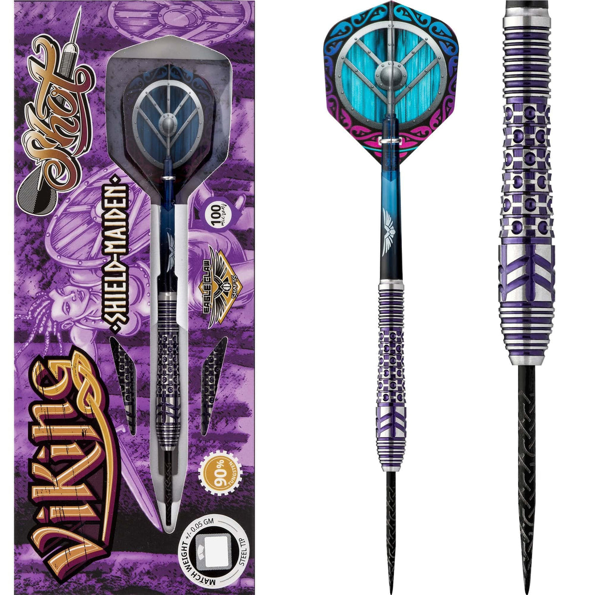 Shot Viking Darts - Steel Tip - Shield Maiden 22g