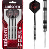 Unicorn Core Tungsten Darts - Steel Tip - Straight Barrel