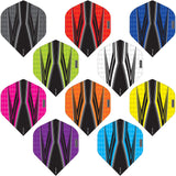 Pentathlon TDP-Lux Dart Flights - Vision Black Centre - No2 - Std