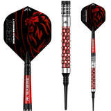 Mission Roman Benecky Darts - Soft Tip - Black & Red - 18g 18g