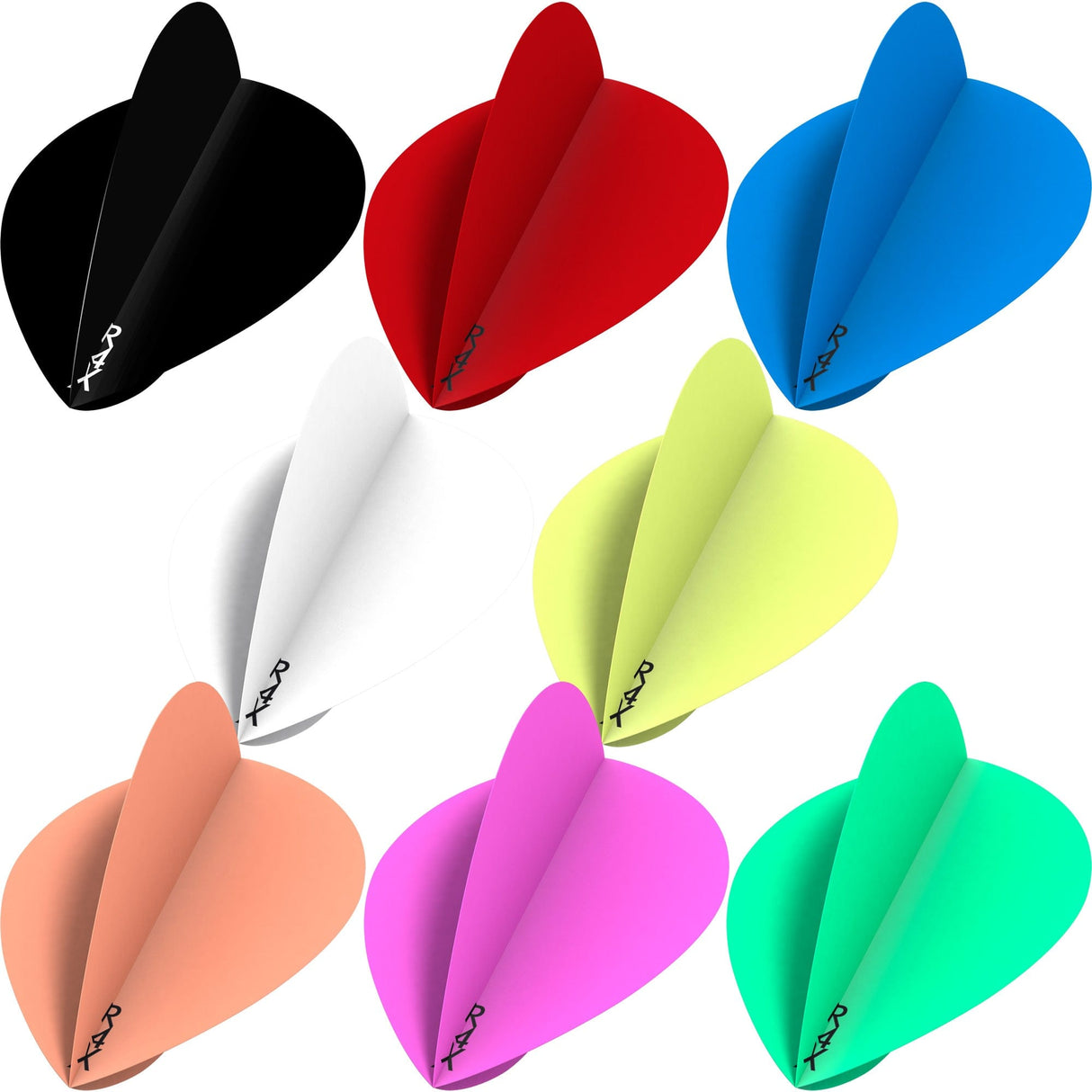 Ruthless R4X - Solid - Dart Flights - 100 Micron -  Pear