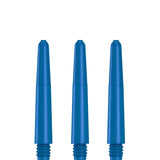 Designa Nylon Shafts - Durable Dart Stems - Blue Short