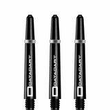 Datadart Signature Nylon Shafts - Stems with Springs - Black Tweenie