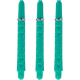 Harrows Dimplex Shafts - Dart Stems - with Rings - Jade Medium