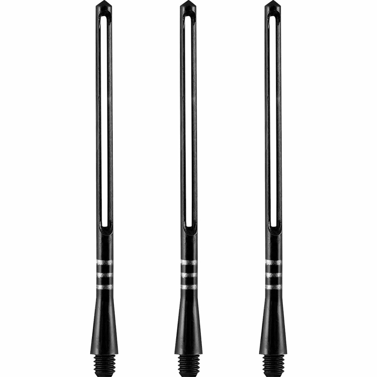 Unicorn Slikstik Nylon Dart Shafts - Side Loading - Black Medium