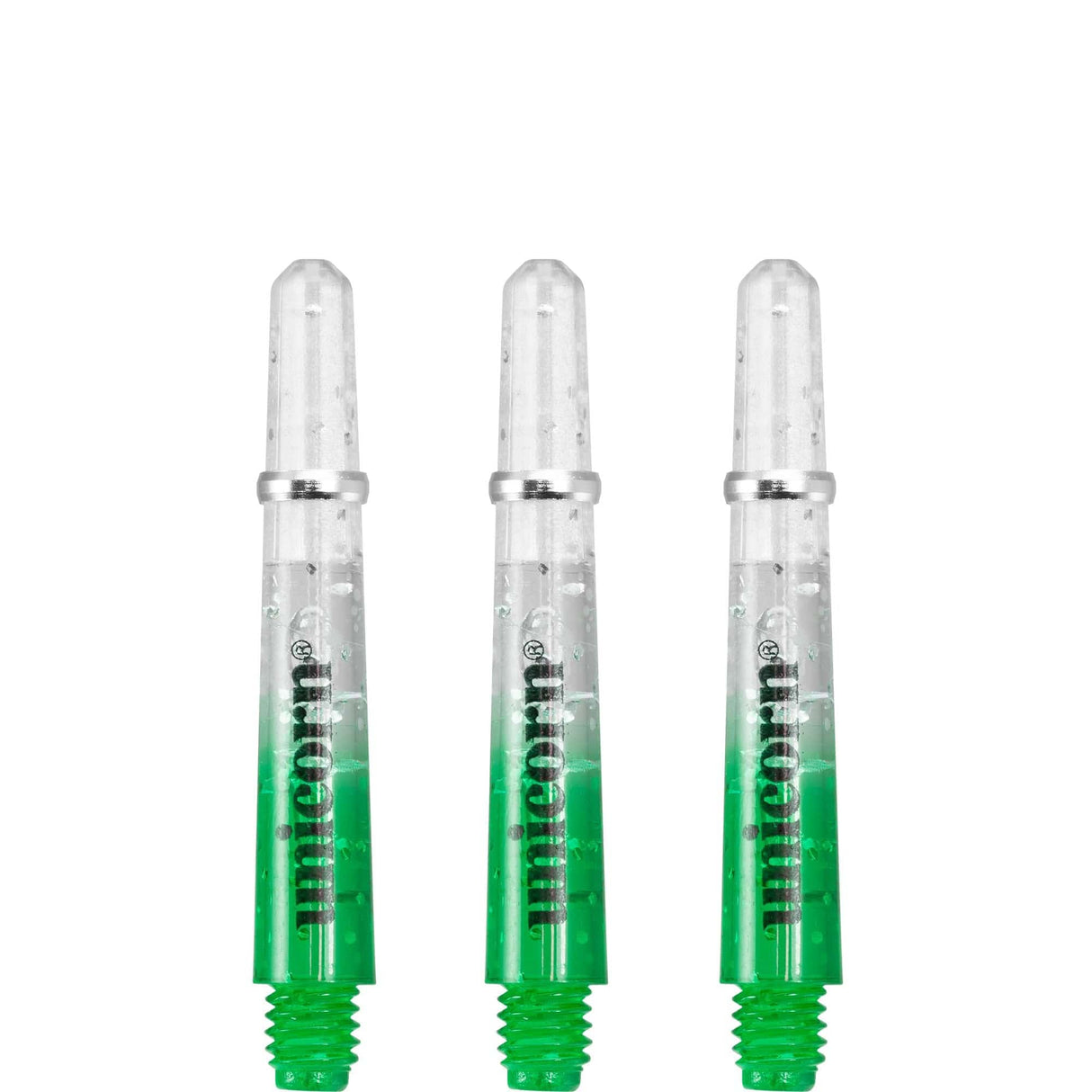 Unicorn Gripper 4 Elements Dart Shafts - Green Short