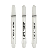 Harrows Supergrip Shafts - Dart Stems - White Tweenie