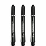 Harrows Supergrip Shafts - Dart Stems - Black Silver Tweenie