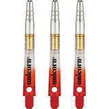 Unicorn Gripper 360 Two Tone Dart Shafts - Gradient Red Medium