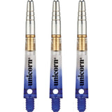 Unicorn Gripper 360 Two Tone Dart Shafts - Gradient Blue Medium