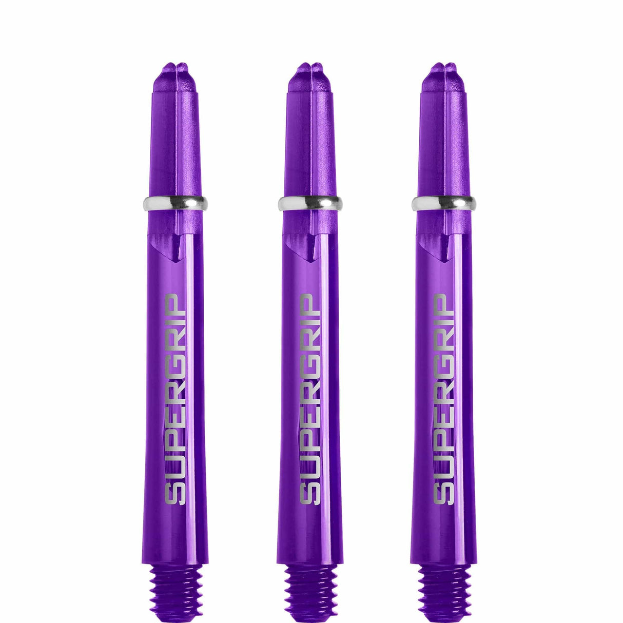 Harrows Supergrip Shafts - Dart Stems - Dark Purple Tweenie