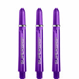 Harrows Supergrip Shafts - Dart Stems - Dark Purple Tweenie