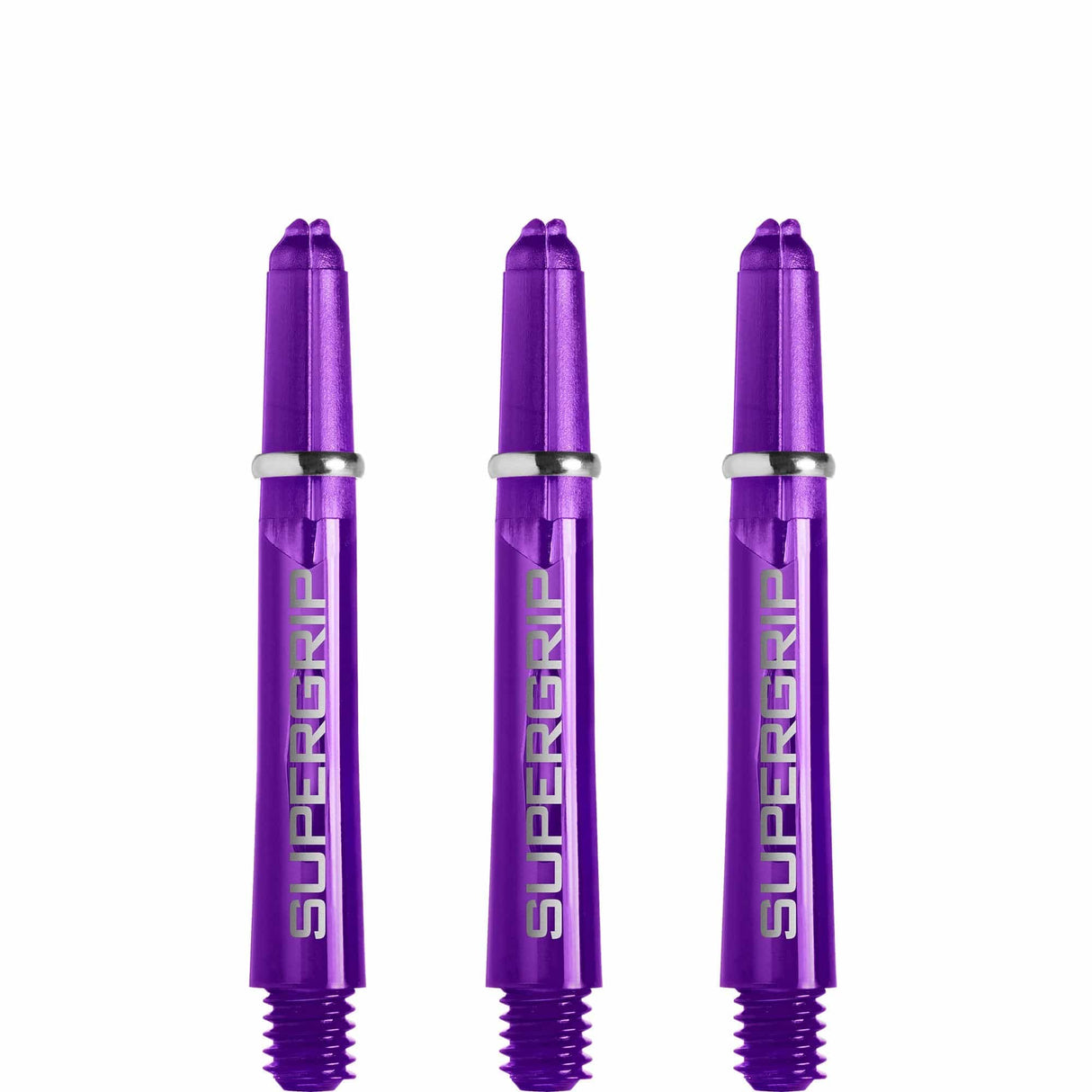 Harrows Supergrip Shafts - Dart Stems - Dark Purple Short