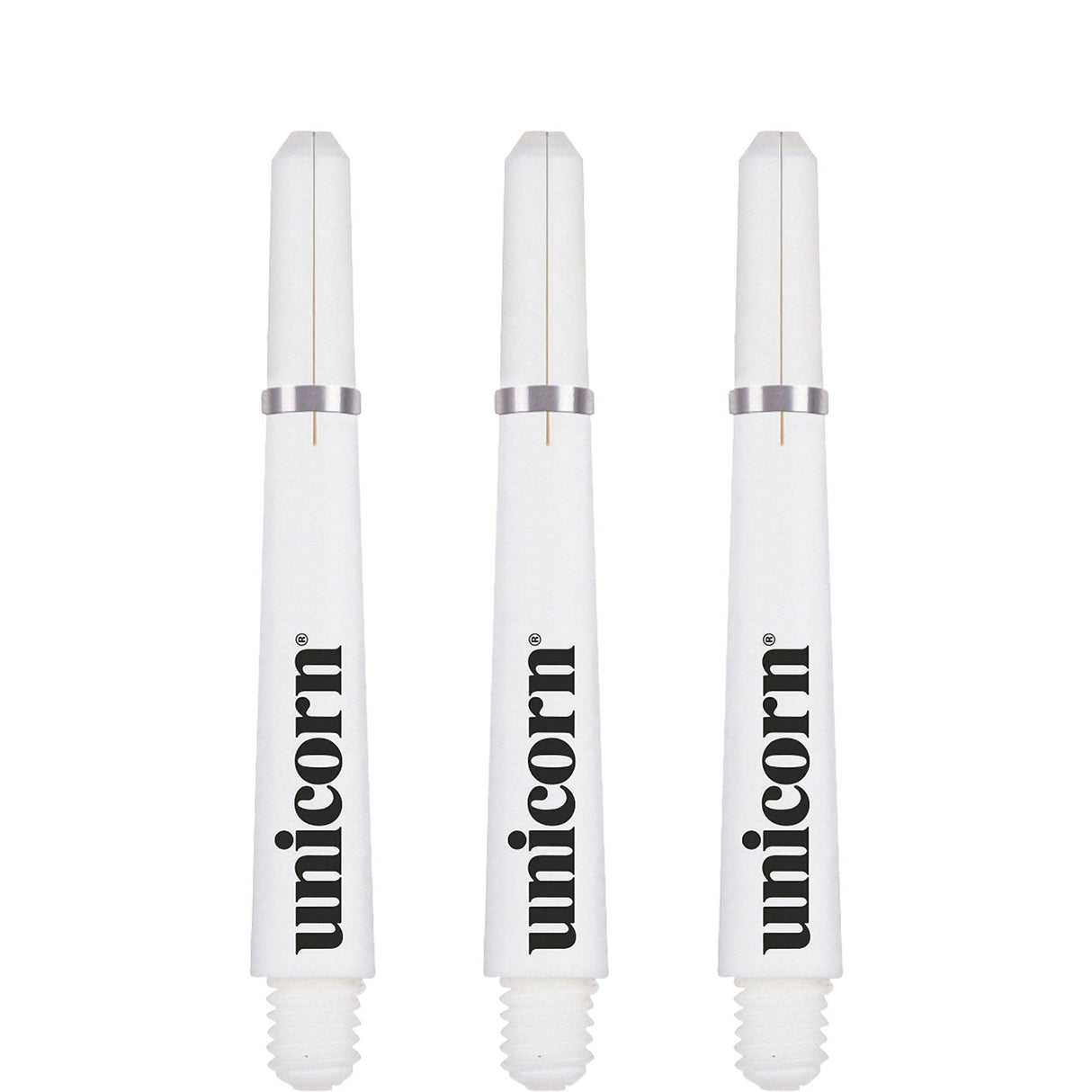 Unicorn Gripper 4 Dart Shafts - White Medium