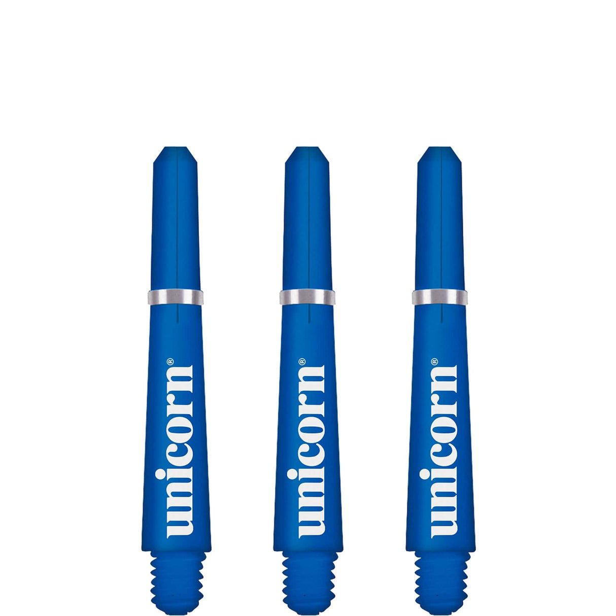 Unicorn Gripper 4 Dart Shafts - Blue Short