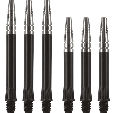 Harrows Gyro Stems - Spinning Shafts - Black