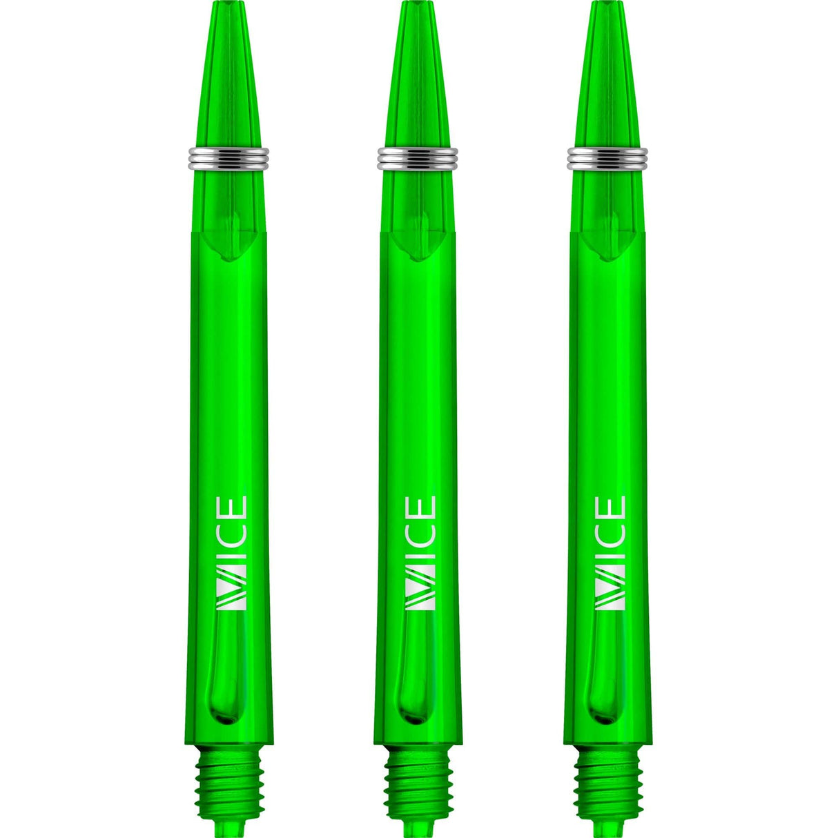 One80 Vice Shafts - Stems with Springs - Neon Green Medium