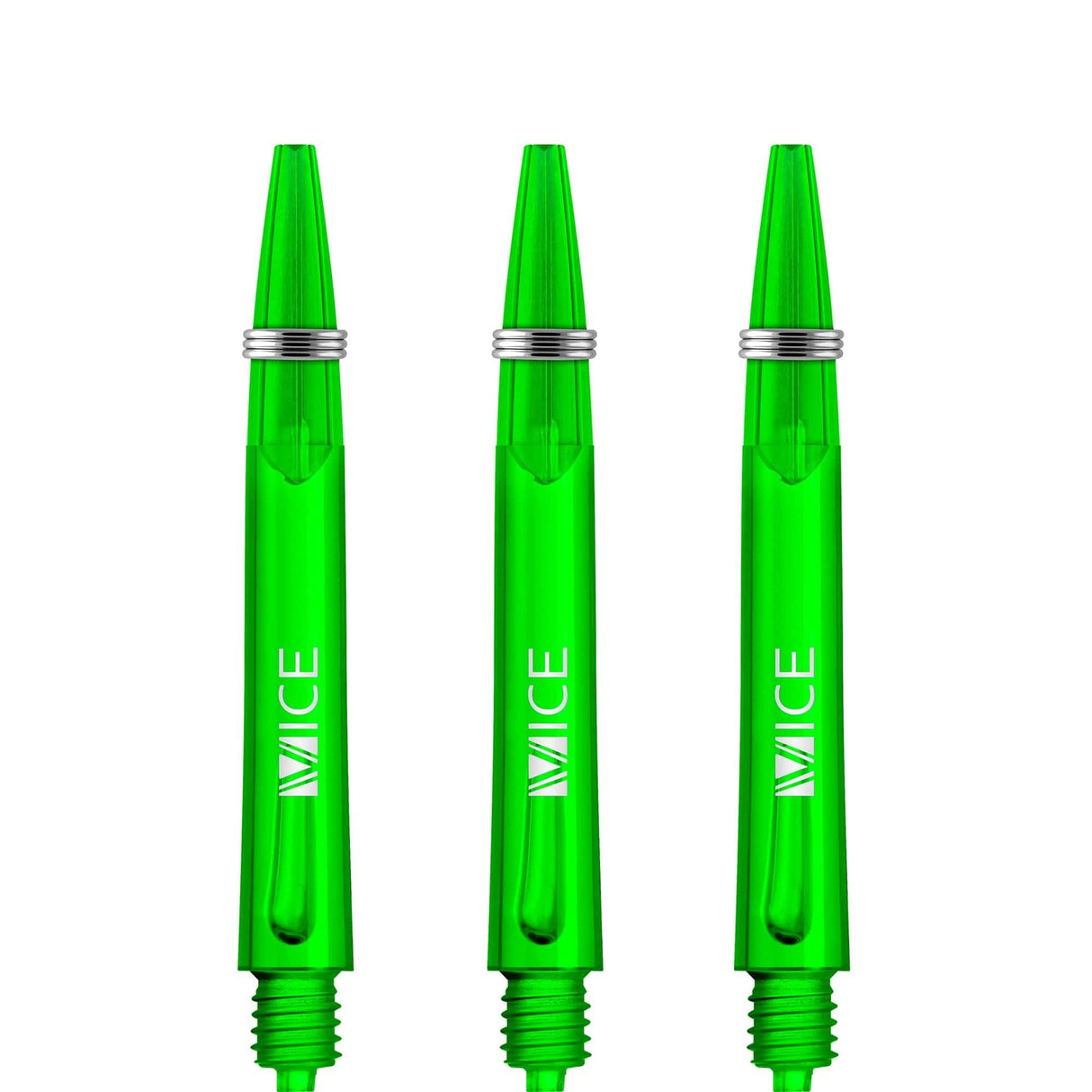 One80 Vice Shafts - Stems with Springs - Neon Green Tweenie