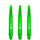 One80 Vice Shafts - Stems with Springs - Neon Green Tweenie