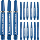 Darts Corner Nylon Dart Shafts - VALUE PACK - 5 Sets - Blue Tweenie